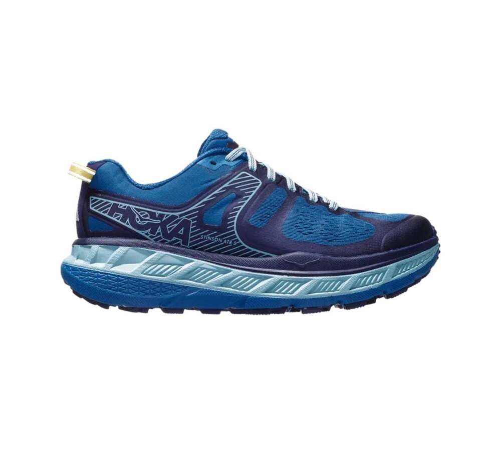 Hoka One One Stinson ATR 5 Women's Trail Running Shoes Blue Seaport/Aqua Haze 9